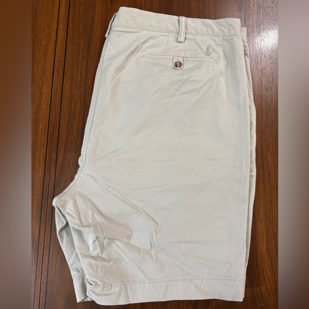 Polo Ralph Lauren Classic Twill Flat Front Shorts size 46B 48
